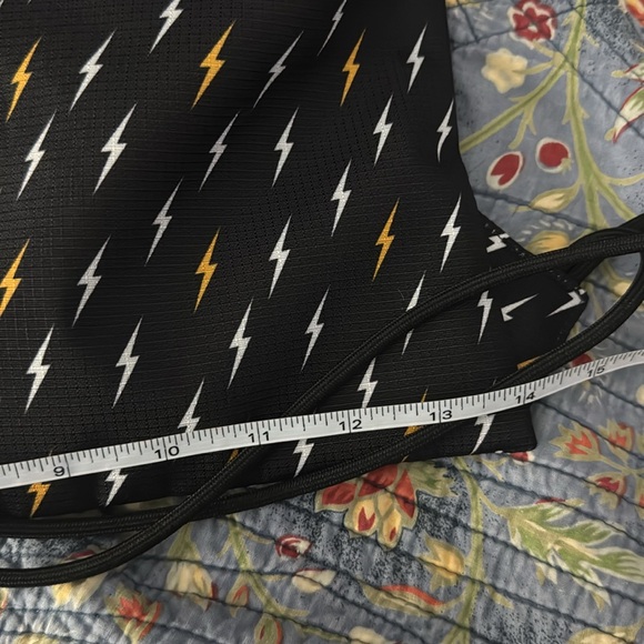 Lesportsac Drawstring Backpack with Lightening Bolts Great for Harry Potter Fan! - Picture 7 of 8